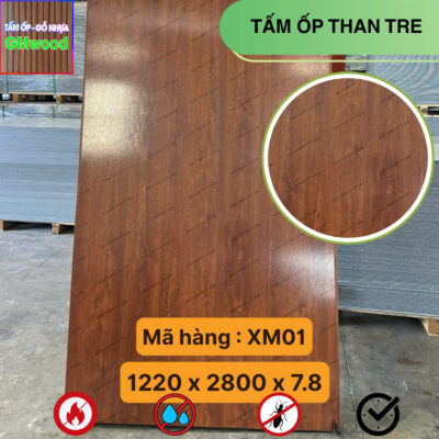 Tấm ốp than tre XM01