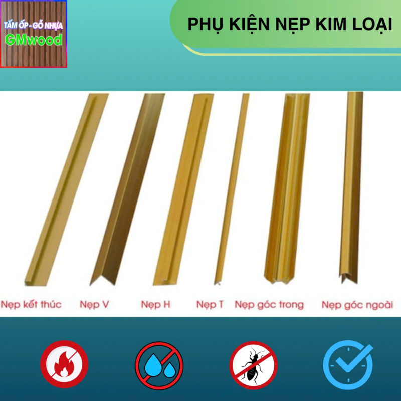 Phụ kiện nẹp kim loại